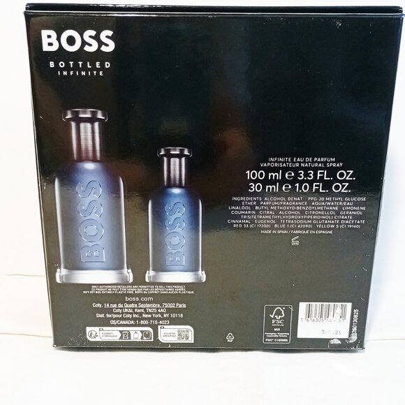 Cologne Hugo Boss Infinite Gift Set NIB - Picture 3 of 4